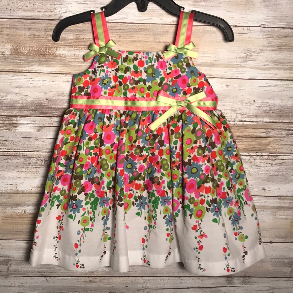 NWT Blueberi boulevard Multicolored Dress- 18m